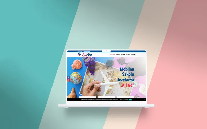 All-go website - education, built by Studio Arlek