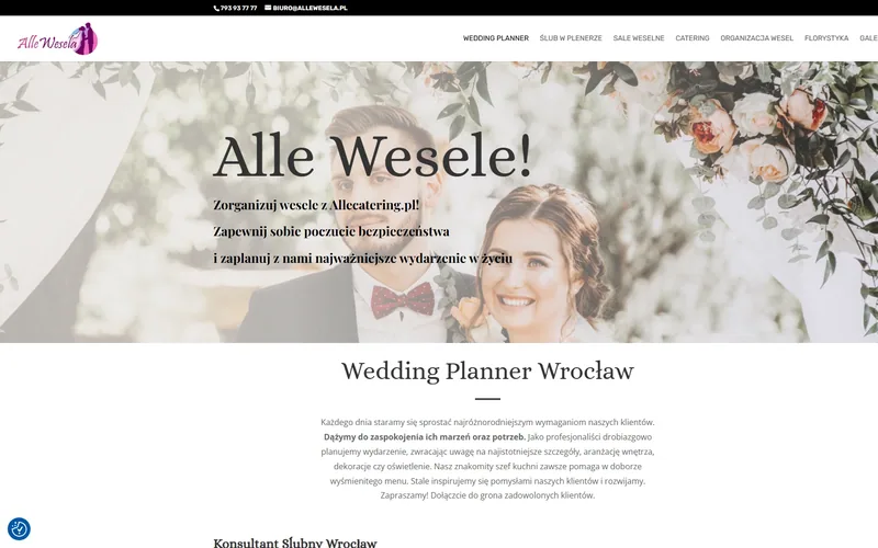 Allewesela website - hospitality, built by Studio Arlek