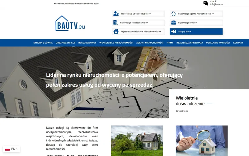 Bautv website - hire & rental, built by Studio Arlek