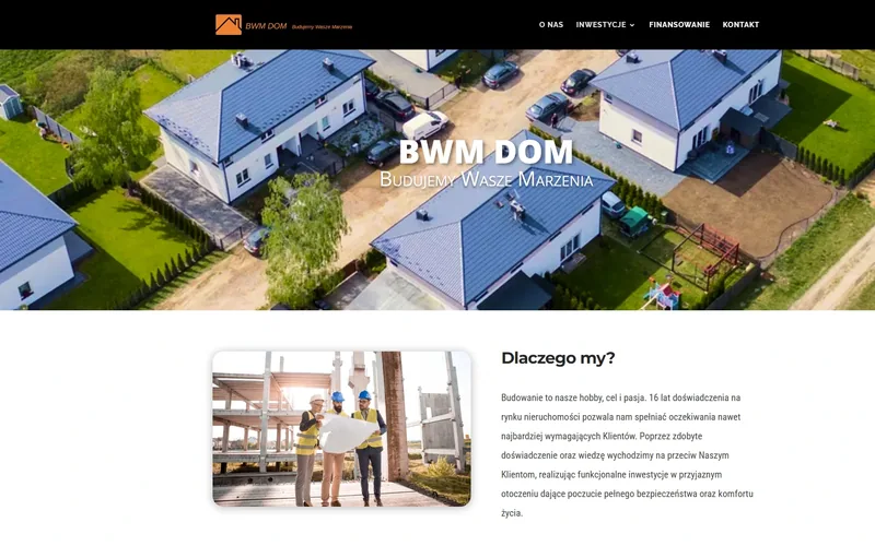 Bwmdom website - construction, built by Studio Arlek
