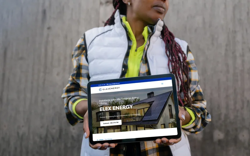 Elex-energy website - solar & energy, built by Studio Arlek