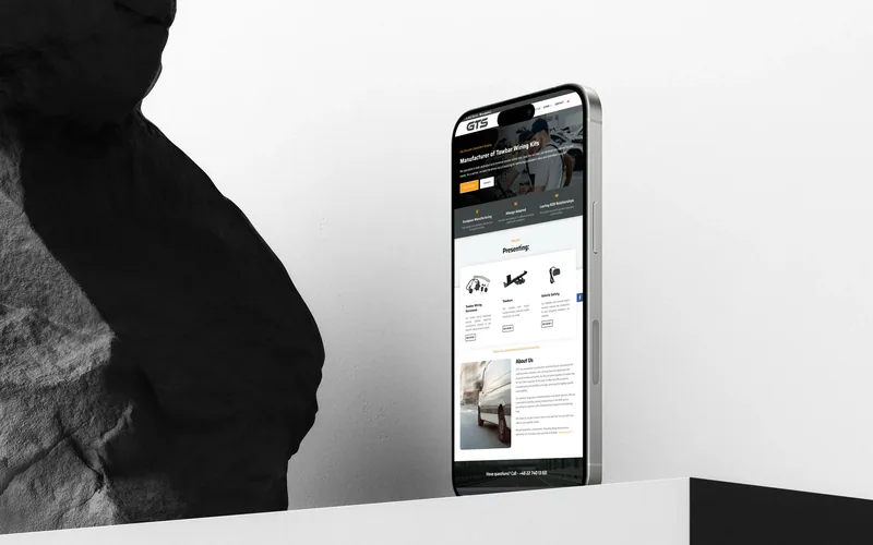 Gtsltd website - automotive, built by Studio Arlek