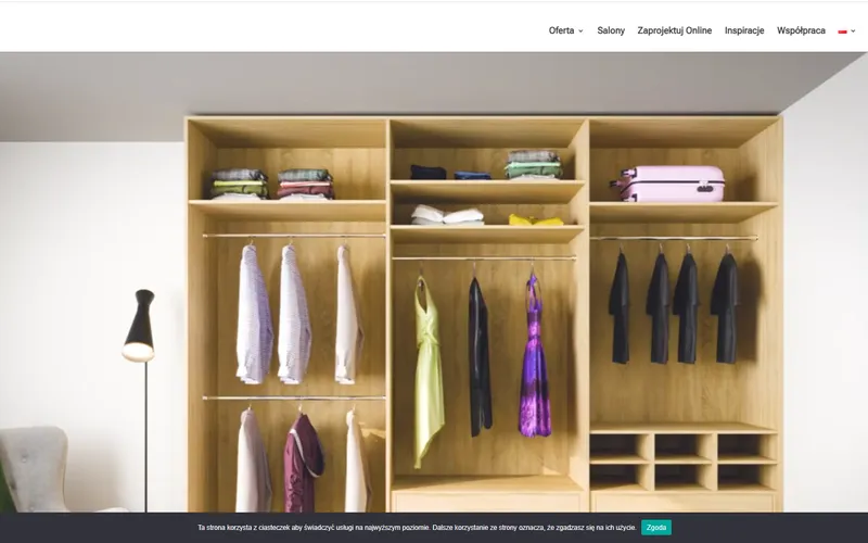 Komandorsmart website - furniture & joinery, built by Studio Arlek