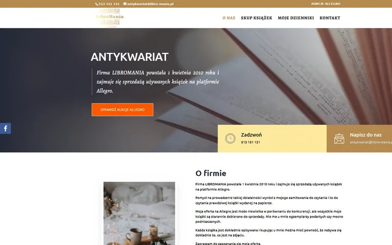 Libro-mania website - online retail, built by Studio Arlek