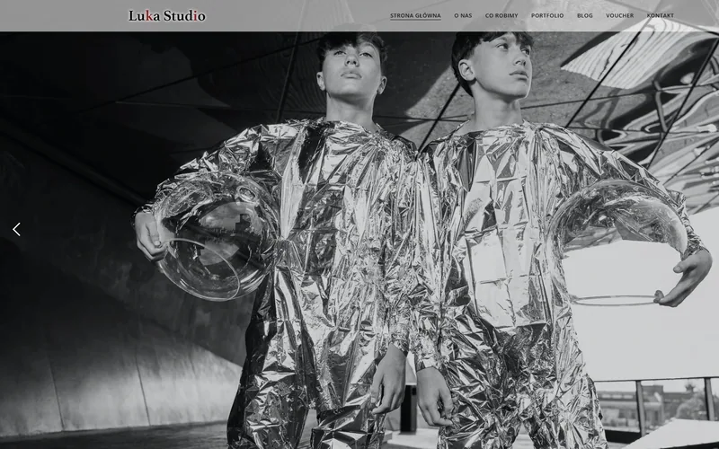 Luka-studios website - photography, built by Studio Arlek