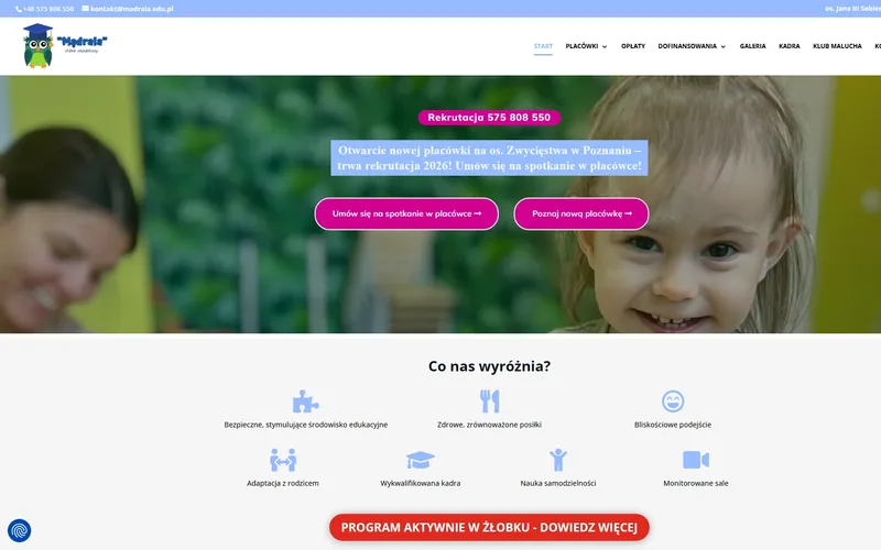 Madrala website - education, built by Studio Arlek