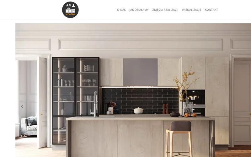 Netkuchnie website - furniture & joinery, built by Studio Arlek