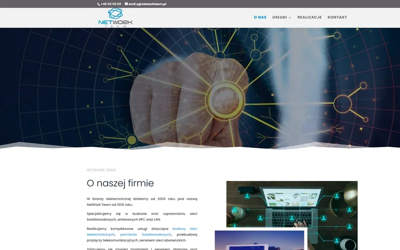 Networkteam website - it & software, built by Studio Arlek