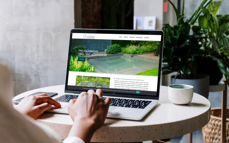 Ogrodyziembinska website - agriculture, built by Studio Arlek