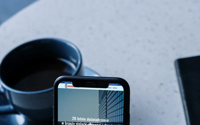 Oknopol-okna website - construction, built by Studio Arlek