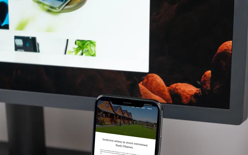 Osadachlapowo website - tourism & accommodation, built by Studio Arlek