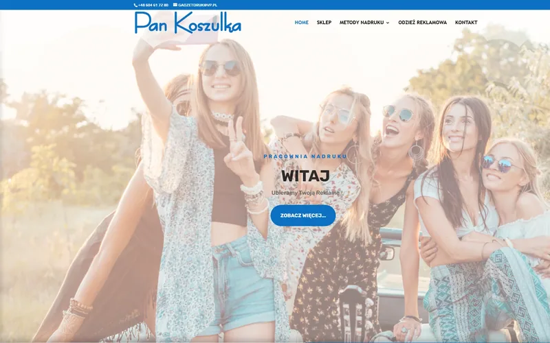 Pankoszulka website - marketing & print, built by Studio Arlek