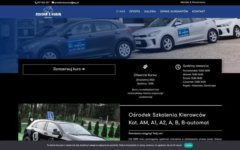 Prawko website - education, built by Studio Arlek