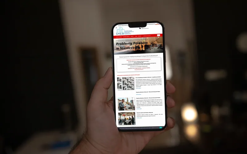 Problemypolakow website - construction, built by Studio Arlek