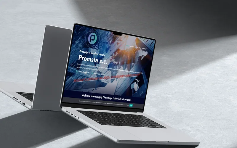 Promsta website - home services, built by Studio Arlek
