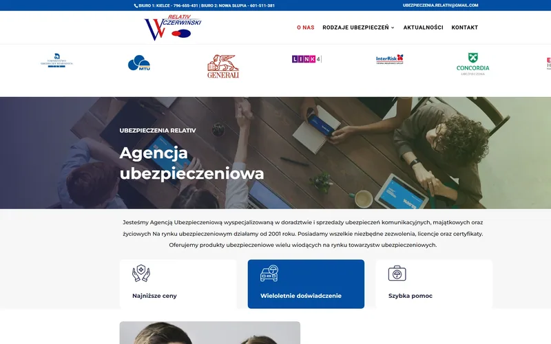 Relativ website - finance & accounting, built by Studio Arlek