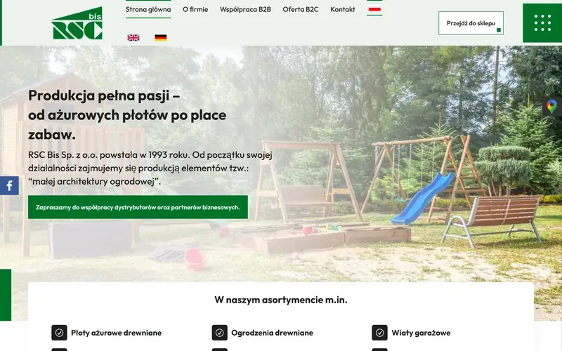 Rscbis website - manufacturing, built by Studio Arlek