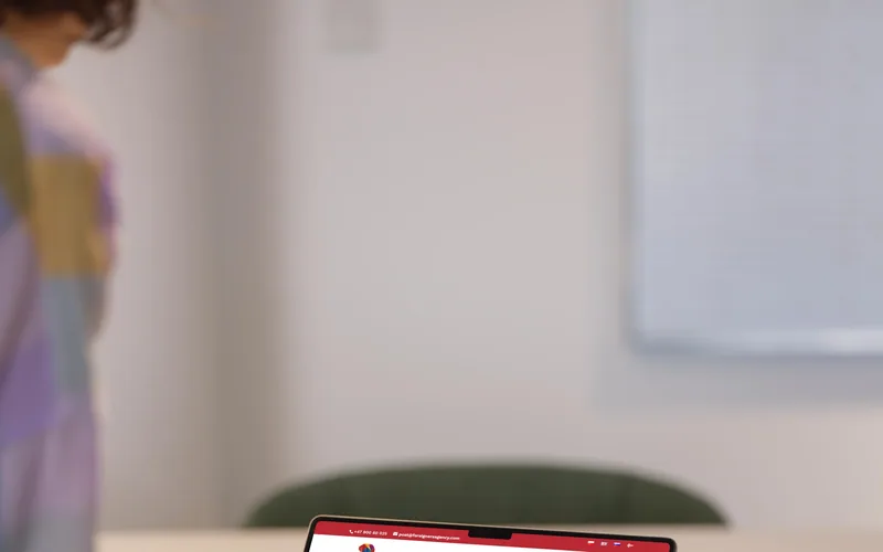 Servicebyraa website - automotive, built by Studio Arlek