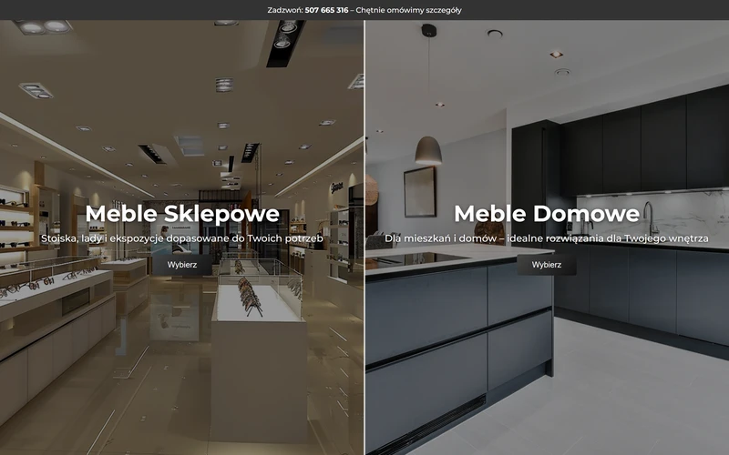 Tetameble website - furniture & joinery, built by Studio Arlek