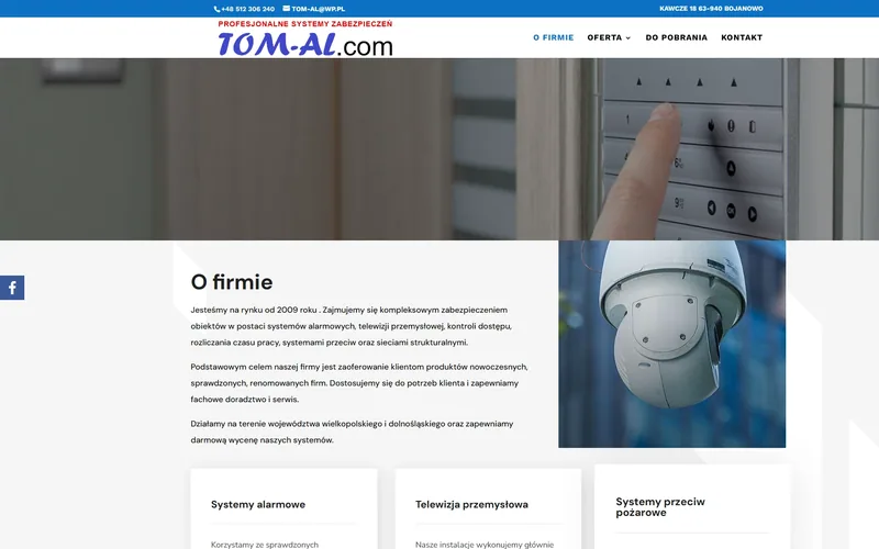 Tom-al website - safety & security, built by Studio Arlek