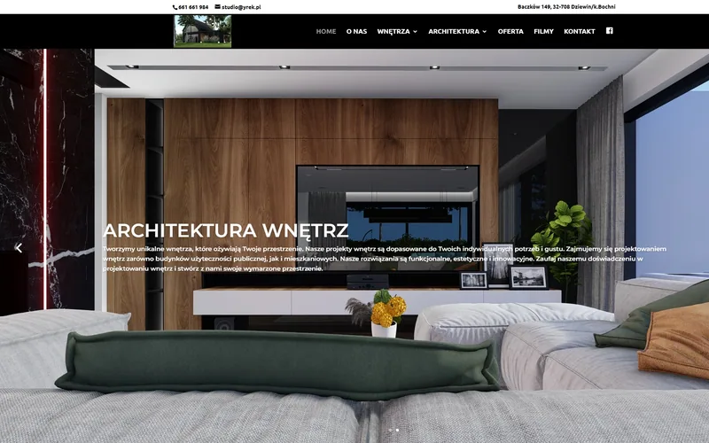 Yrek website - construction, built by Studio Arlek