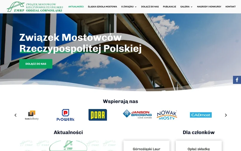 Zmrpkatowice website - professional services, built by Studio Arlek