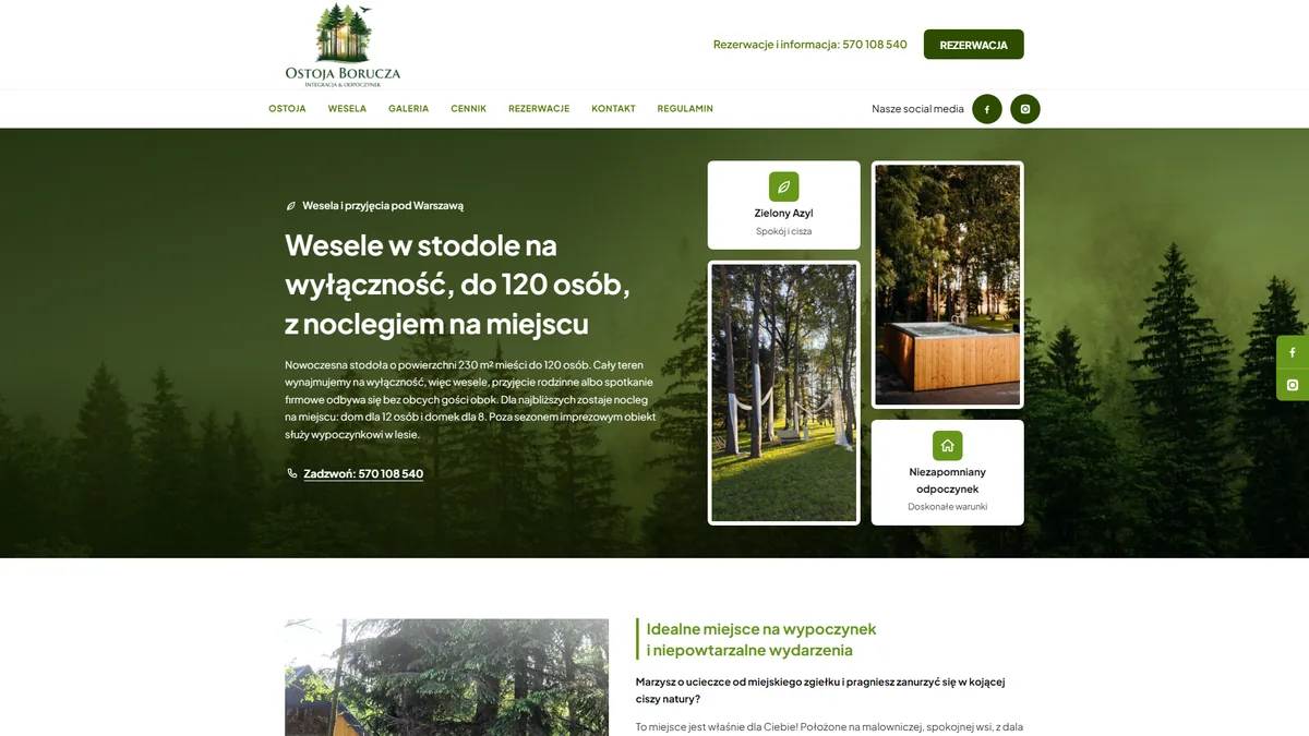 ostojaborucza.pl after the rebuild