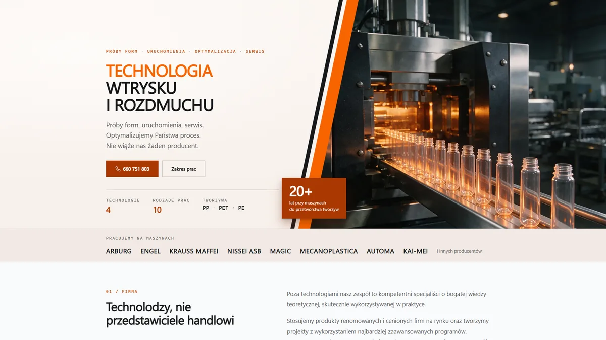 ustawiacz.pl after the rebuild